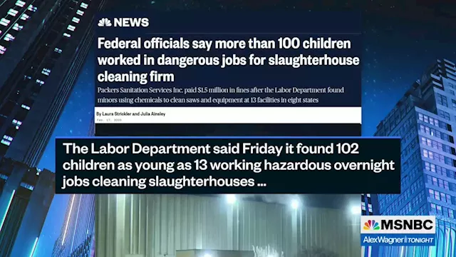 Feds bust company using child labor to clean meatpacking plants