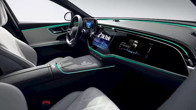 New from the Mercedes' 2024 E-class: Angry Birds | CNN Business