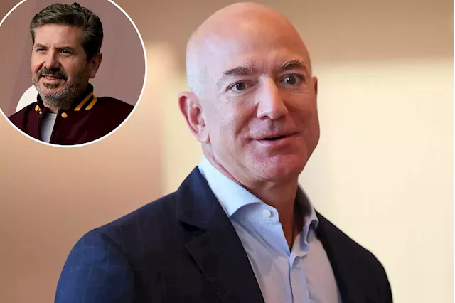 Jeff Bezos hires investment firm to evaluate possible Commanders bid