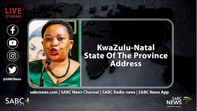 LIVE: KwaZulu-Natal State of the Province Address - SABC News - Breaking news, special reports, world, business, sport coverage of all South African current events. Africa's news leader.