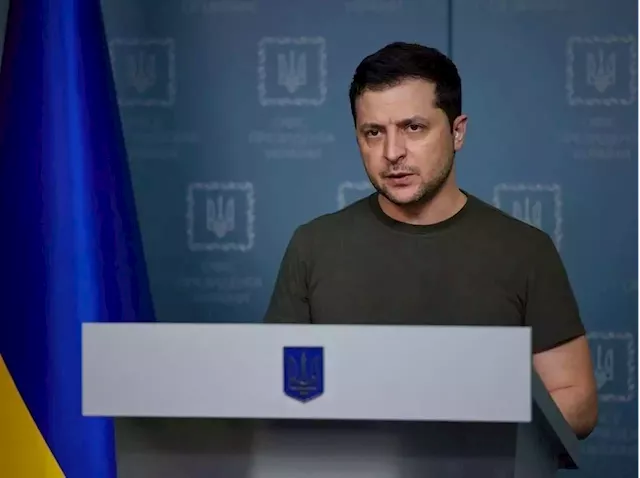 Zelensky shows the simple bedroom at his office that he has called home since Russia invaded Ukraine | Business Insider