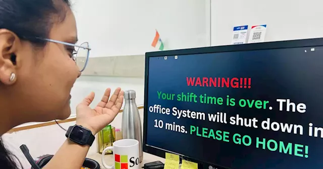 This tech company has a daily message for employees: ‘Please go home!’