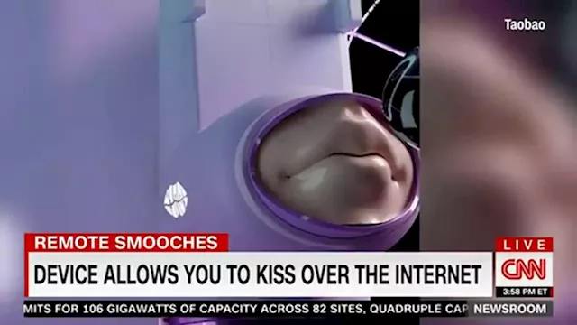 This Chinese kissing device lets you smooch over the internet | CNN Business