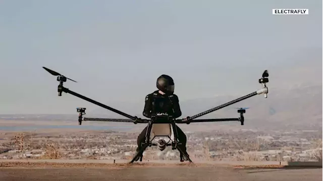 Utah company is developing a flying motorcycle