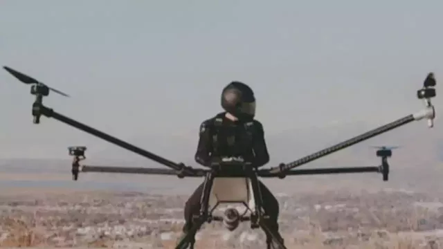 US drone company develops flying motorbikes