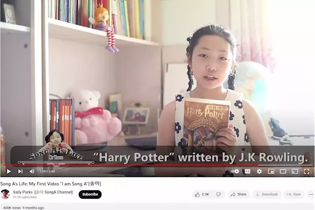 An 11-year-old North Korean girl built a YouTube following by talking about 'Harry Potter', water parks | Business Insider