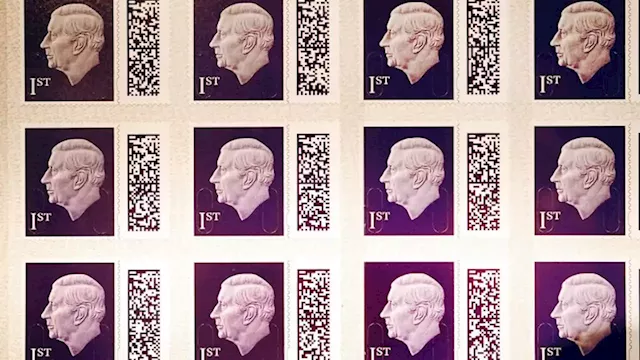 British postal service unveils first stamps featuring King Charles III | CNN Business