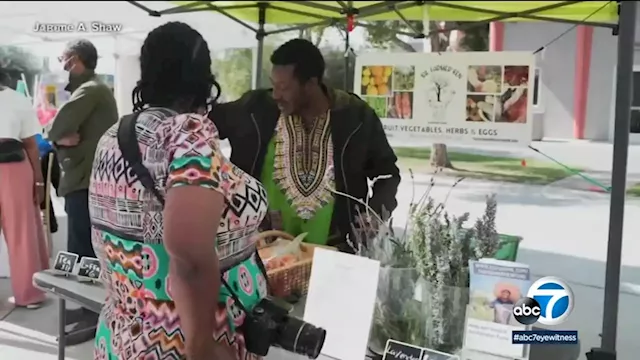 Compton's Prosperity Market promotes Black small business owners, chefs and farmers