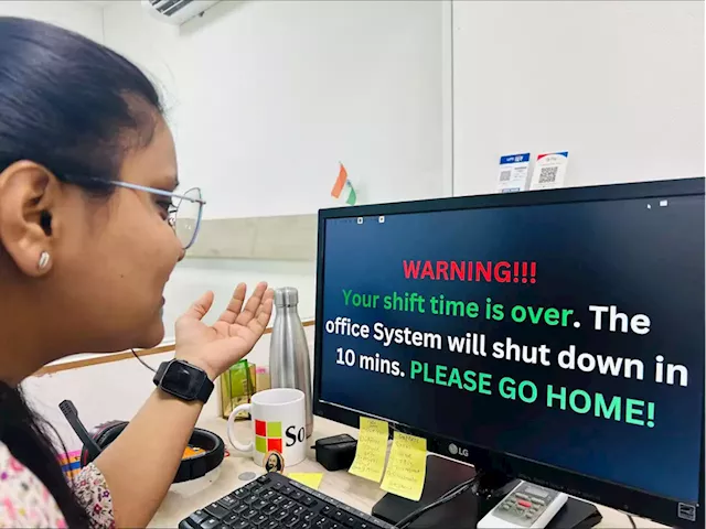 This tech company has a daily message for employees: ‘Please go home!’