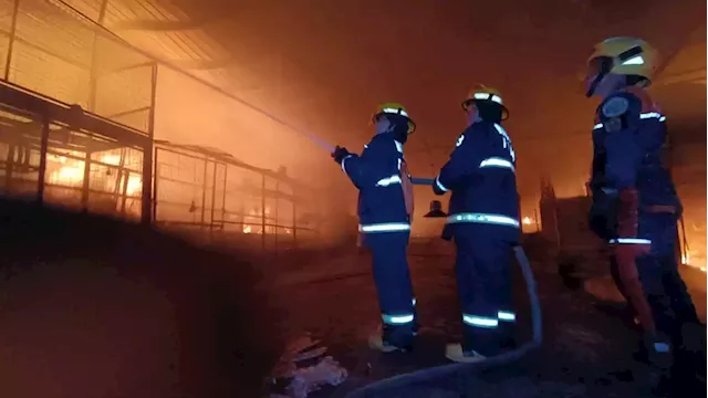 Baguio City public market razed by fire