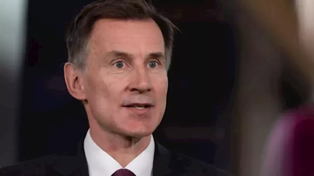 UK will not enter a recession this year, Finance Minister Jeremy Hunt says in budget speech