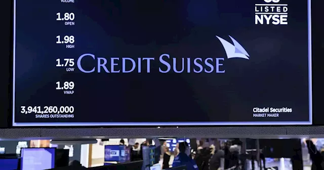 European banking stocks slide on Credit Suisse worries