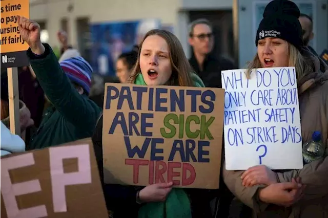 Britain’s finance chief hopeful of imminent pay deal to end strikes by nurses, ambulance workers