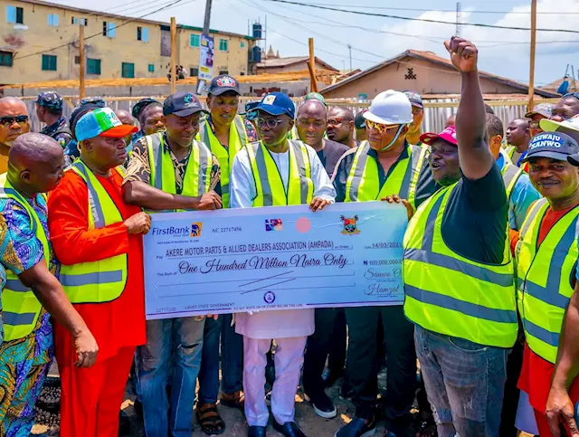 Sanwo-Olu donates N100m to victims of Akere market fire incident | TheCable