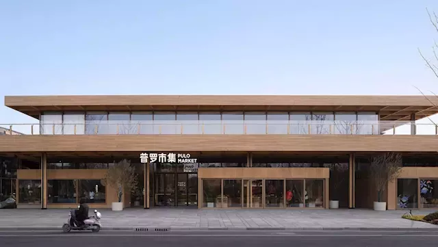 A9a architects creates community driven timber market in Zhengzhou