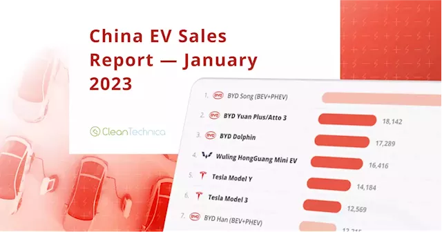 The Rise & Rise Of The Chinese EV Market — 17% Market Share In January