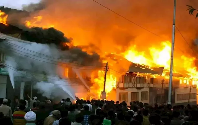 Fire Destroys Shops At Kano Market