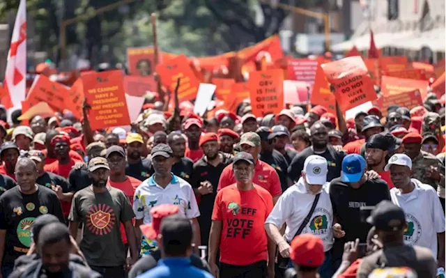 Pretoria street vendors say EFF's protest negatively impacted business