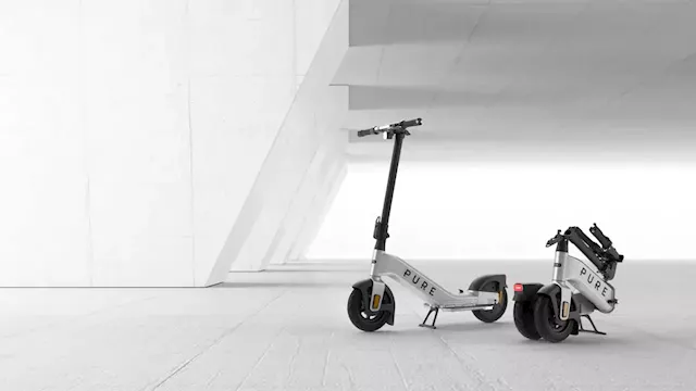 Pure Electric's Revolutionary Design Shakes Up E-Scooter Market