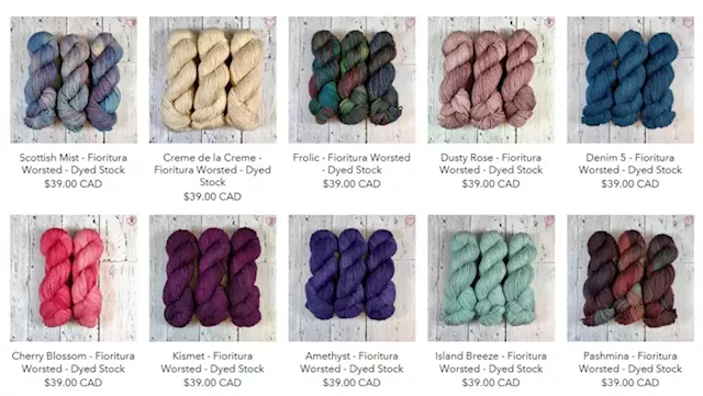 Calgary company's hand-dyed yard sought after by knitters all over the world