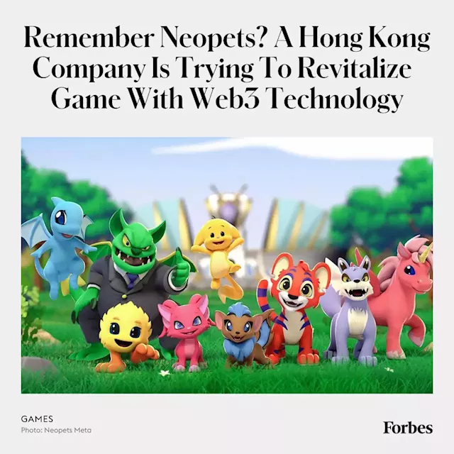 Remember Neopets? This Hong Kong Company Is Trying To Revitalize The Nostalgic Game With Web3 Technology