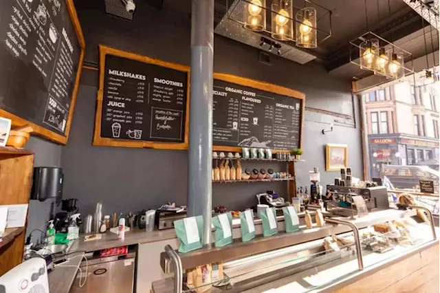 Newly renovated Glasgow coffee shop goes on the market