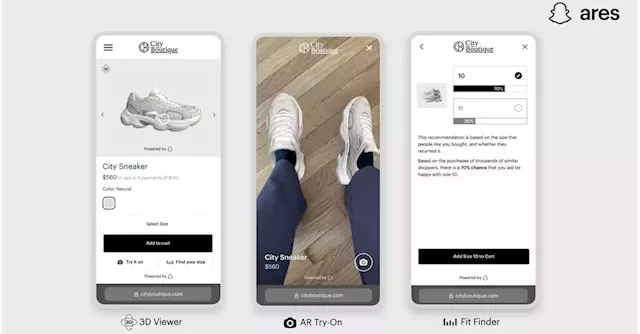 Snap launches a new business to help retailers with AR shopping