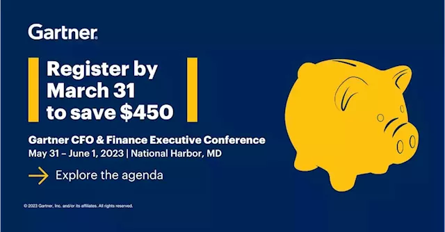 Gartner CFO & Finance Executive Conference 2023, National Harbor, MD