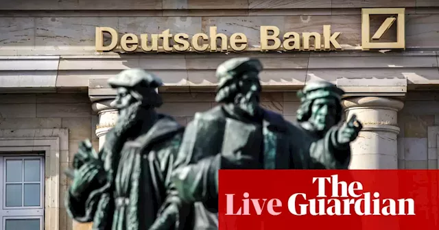 Deutsche Bank shares tumble as fresh banking sell-off grips Europe and US – business live