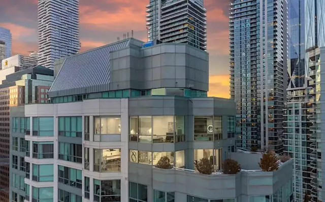 Iconic Condo Building's Penthouse Hits the Downtown Market