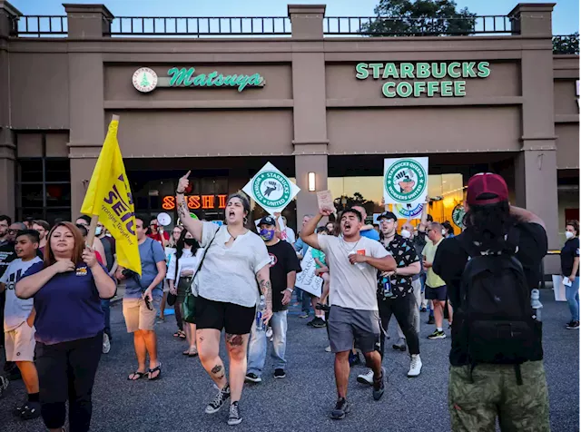 Starbucks Union Unveils 7 Unionizing Stores During Company Shareholder Meeting