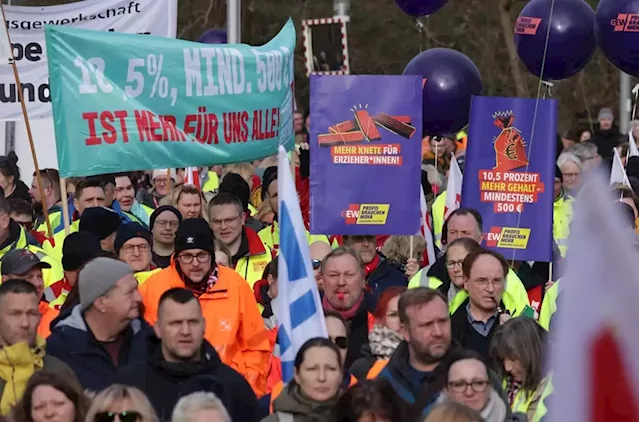 Largest strike in decades brings Germany to a standstill | Business