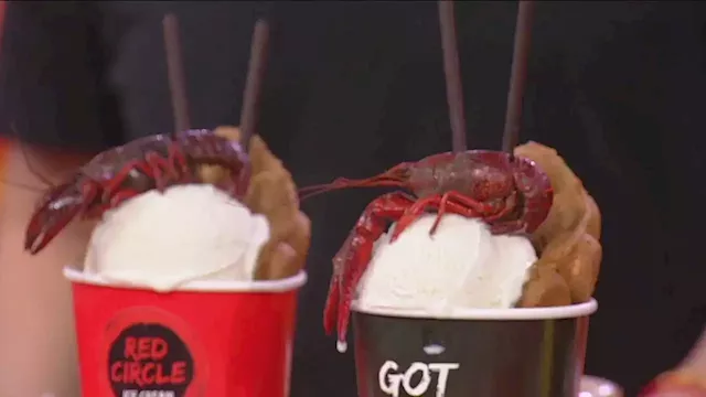 Houston-based company creates crawfish ice cream