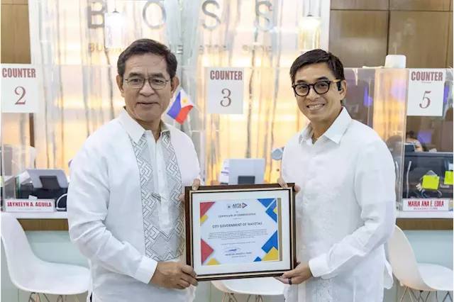 Navotas LGU recognized for excellence in digitalization of business processes