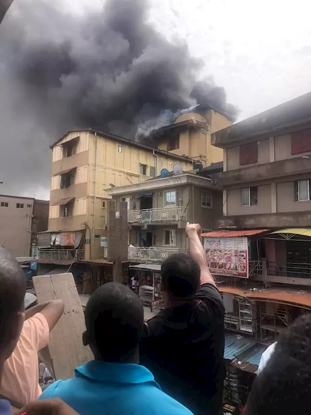 One dies, seven injured in Lagos market fire —NEMA