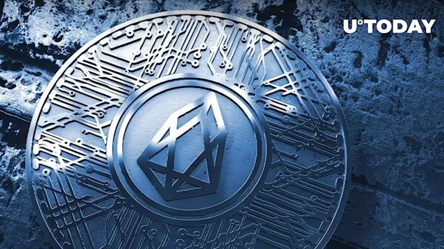 EOS (EOS) Suddenly up 9% as Market Dips, This Might Be Reason