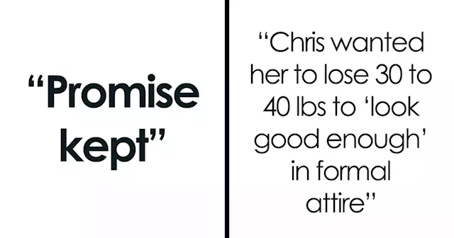 Wife Leaves Husband Red-Faced After He Demands She Lose Weight For His Company Event And She Maliciously Complies