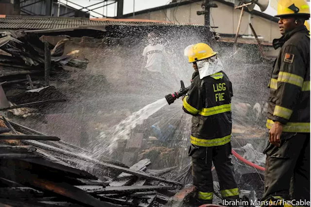 Fire guts another auto parts market in Lagos | TheCable