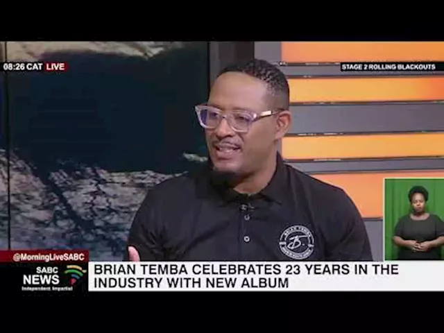 Multi-award-winning musician Brian Temba celebrates 23 Years in Music Industry