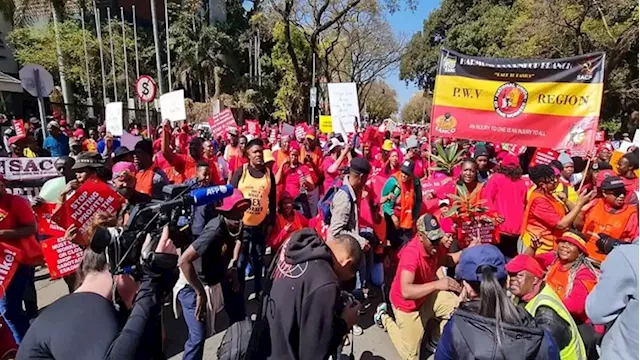 Public servants affiliated to Nehawu vow to continue with protest - SABC News - Breaking news, special reports, world, business, sport coverage of all South African current events. Africa's news leader.