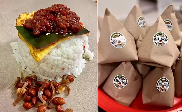 A Singapore home-based business is selling nasi lemak at a really low price. How popular is it?