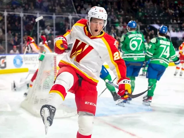 Wranglers Report: Flames’ trade acquisition Dryden Hunt returns home ... sort of