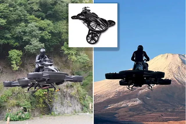 World’s first ‘flying bike’ hits market for $500K: ‘Bringing science fiction to life’