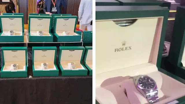 Gold bars, 98 Rolex watches awarded to employees at this company's $2m dinner and dance