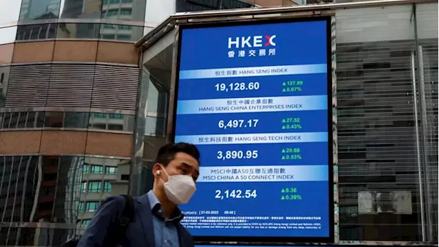 Tech drags Hong Kong stocks, dollar squeezed as US inflation slows