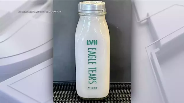 Missouri milk company attempts to troll Philly fans with limited-edition bottles labeled 'Eagle Tears'