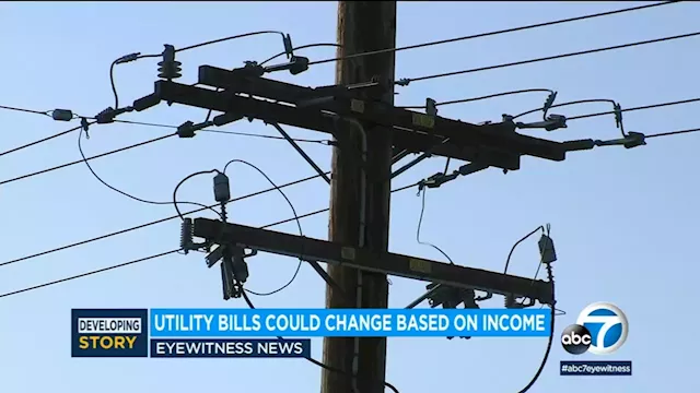 California utility companies propose charging customers based on how much money they make