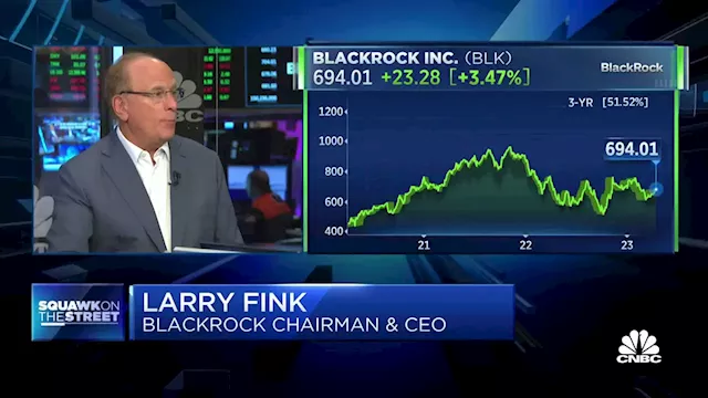 Watch CNBC's full interview with BlackRock's Larry Fink on earnings, ESG investing, and recession risks