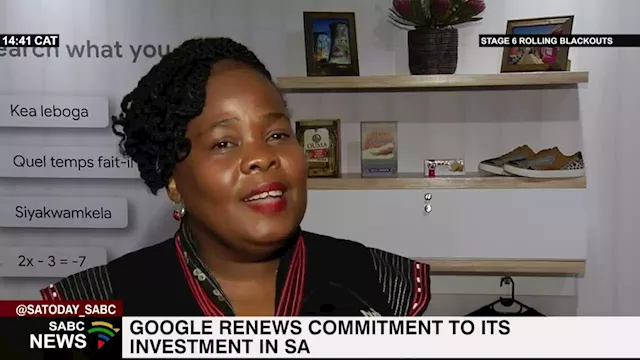 Google renews commitment to its investment in SA