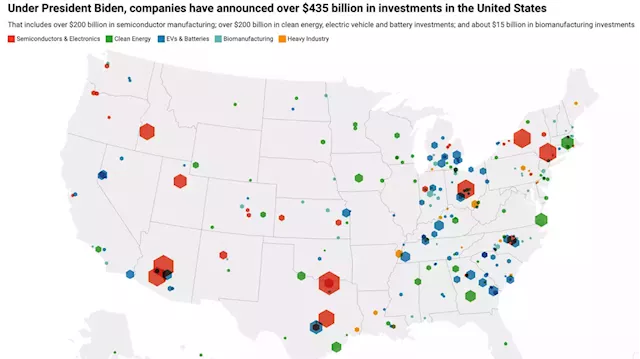 Manufacturing companies ramp up commitments under Biden 'industrial revolution'